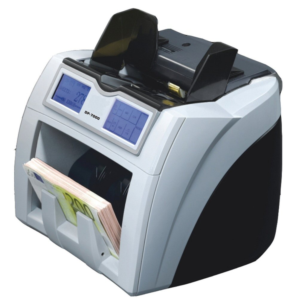 Currency scanner and banknote enhancer DP-7100-E 3D. Buy it on SDSP!