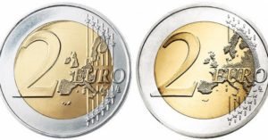 monete da 2 euro false