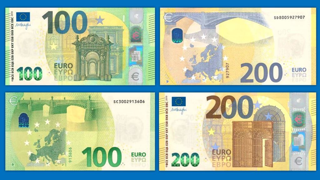 Banconota 10 Euro Serie Europa BCE EU 